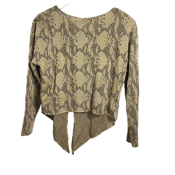 Vintage Front Tie Top Ollini - Picture 2 of 4